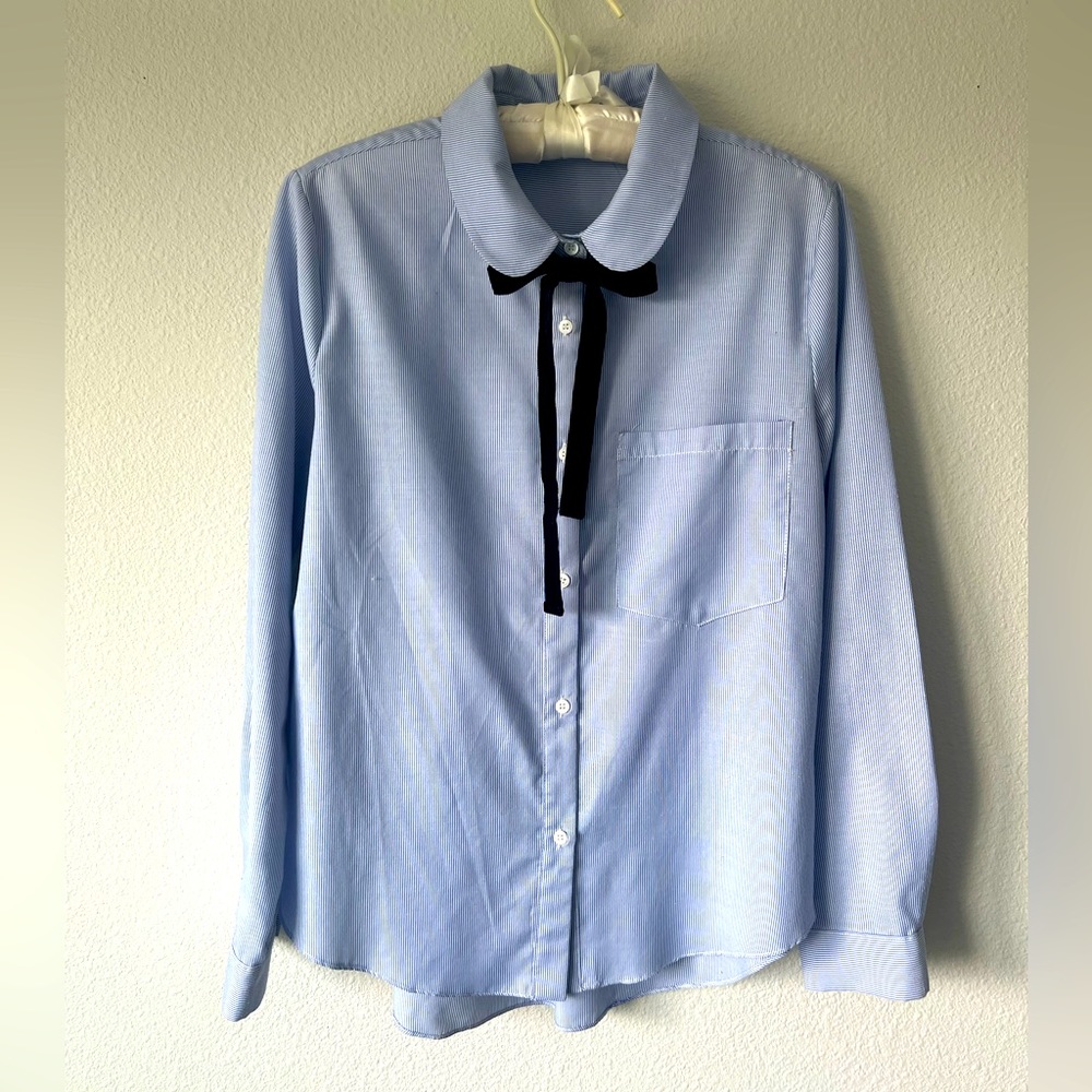 || NWOT || ENGLISH FACTORY BLOUSE || PREP & POLISHED LOOK ||